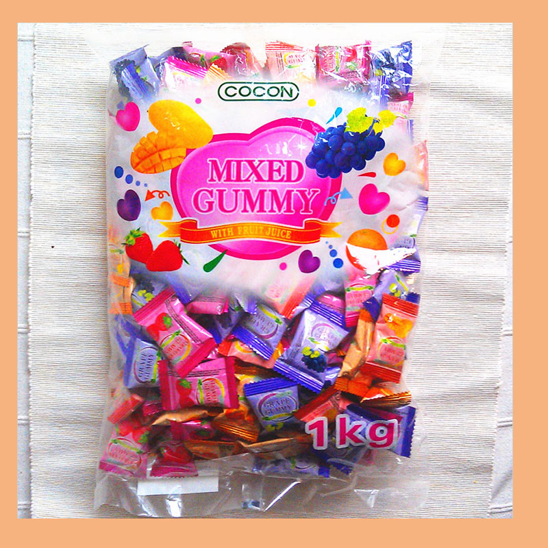 Malaysia COCON Kang flavor Soft sweets Candy Gummy Fructose 1 kg . Special purchases for the Spring Festivalin the Snacks/Nuts/Specialty , Sweets and snacks/Jelly/Pudding , Candy category - from Buy2taobao.com to provide professional Taobao agent buy service