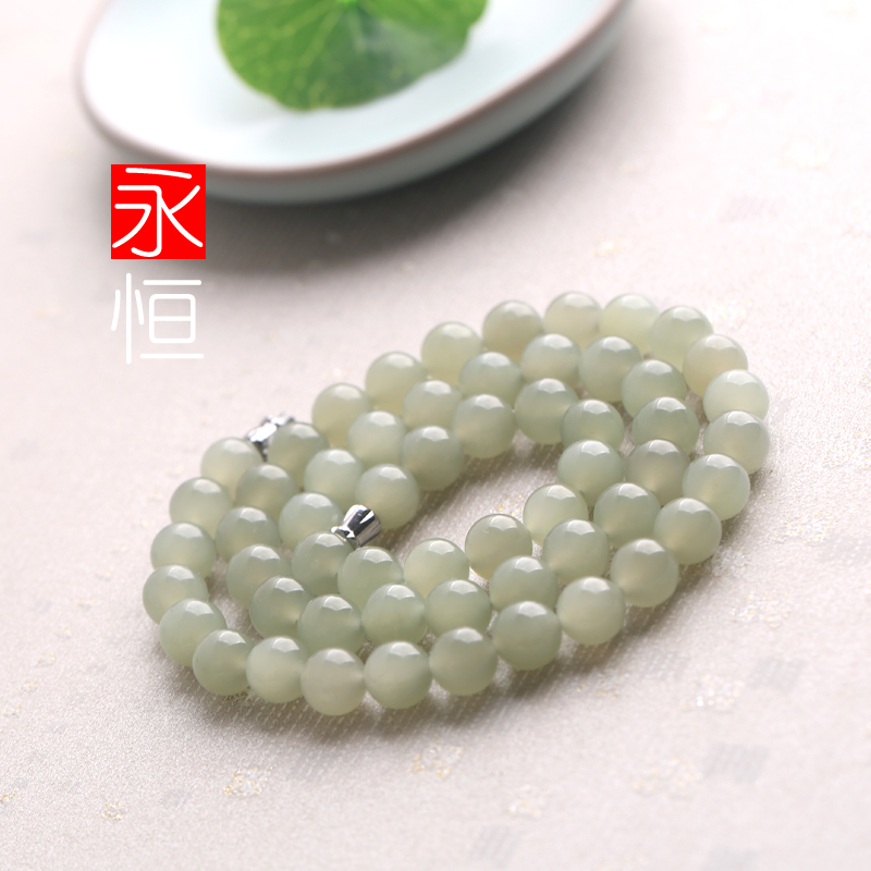 玉润一品和田玉项链 青海料青白玉项链 56*8mm 女款玉石首饰在类目 珠宝/钻石/翡翠/黄金, 和田玉, 颈饰中 - 来自Buy2taobao.com提供专业的淘宝代购服务