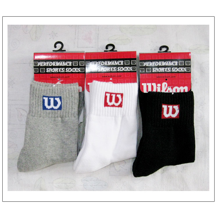 Sports socks Wilson Weir wins major Tennis socks badminton Thick towel long and tube-shaped Super valuein the Sports/Yoga/Fitness/Fans supplies , Tennis , Sports Socks category - from Buy2taobao.com to provide professional Taobao agent buy service