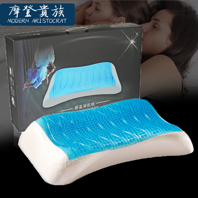 Modern Aristocracy Gel Pillow slow rebound memory pillow High density The summer Cold pillow Neck protection Pillow corein the Bedclothes , Pillow/Pillow/Pillow/Cervical pillow category - from Buy2taobao.com to provide professional Taobao agent buy service