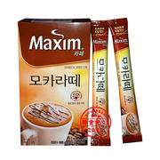 东西 韩国麦馨咖啡摩卡 巧克力味卡布奇诺咖啡速溶摩卡拿铁10条装