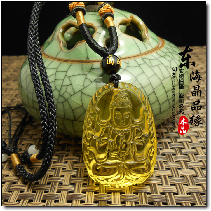 开光真品天然黄水晶大日如来菩萨挂坠 吊坠☆属羊猴守护神吉祥物|ruв категории Украшения,ювелирные изделия, кулон/кулон - от Buy2taobao.com для оказания профессиональной услуги покупки агента Taobao