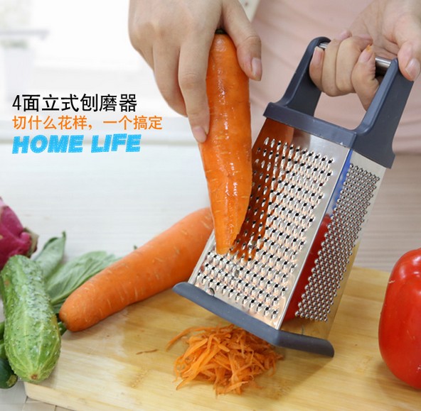 Promote Stainless steel Four vertical Planing mill is kitchen Shred Slicer Garlic Slicerin the Kitchen/Cooking utensils , Cooking utensils , Tool , Fruit and vegetable grater/Fruits and knife category - from Buy2taobao.com to provide professional Taobao agent buy service