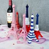 法国巴黎埃菲尔铁塔模型摆件 彩色铁塔模型 摄影道具客厅摆件