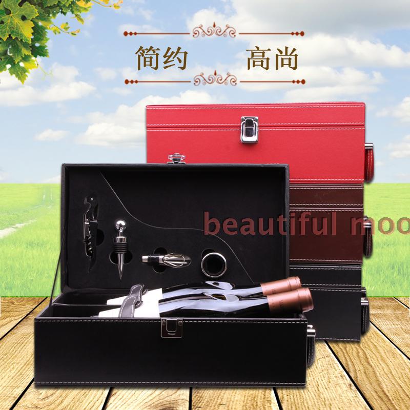 new pattern red wine packing Leather box Wine Wine Box 2 Leather trunk Bottle opener suitin the Tableware , Flagon/Wineglass/Wine , Wine category - from Buy2taobao.com to provide professional Taobao agent buy service