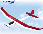 P5B 遥控电动滑翔机飞机模型小天使轻木固定翼揽羽航空模型锦标赛