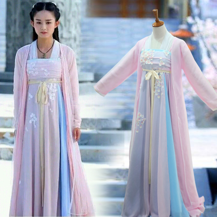 古装女仙女飘逸清新淡雅赵丽颖古装服装演出服公主裙古装汉服襦裙|msdalam kategori Butik wanita / wanita, pakaian/pakaian kebangsaan/peringkat pakaian, pakaian kebangsaan/pakaian - dari Buy2taobao.com untuk memberikan perkhidmatan ejen Taobao profesional membeli