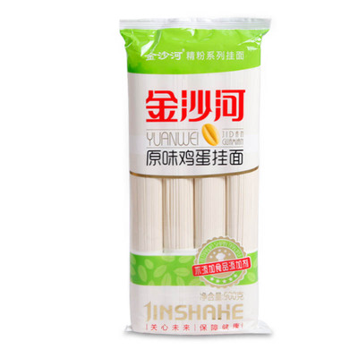 【天猫超市】金沙河鸡蛋面条 挂面900g 炸酱面 手擀面 拌面 汤面
