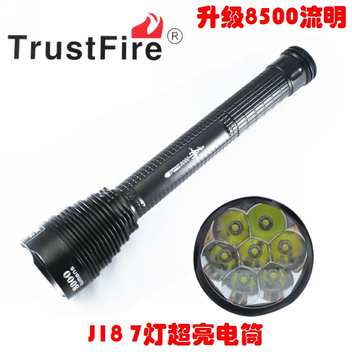 正品神火 J18 7灯超亮t6升L2户外强光充电手电筒高亮液晶屏检测灯在类目 户外/登山/野营/旅行用品, 户外照明, 手电筒中 - 来自Buy2taobao.com提供专业的淘宝代购服务