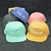 韩国潮夏天帽子男女，款纯色棒球帽，平沿嘻哈帽街舞鸭舌帽