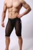男士运动裤BRAVE PERSON男士健身运动透明中裤五分裤瑜珈裤两色