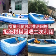 宝宝充气海洋球池钓鱼池，沙池儿童充气游泳池，戏水池210cm超大型