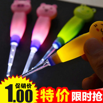 挖耳勺掏耳朵发光耳朵勺采耳工具可拆卸耳朵清洁工具耳挖掏耳勺