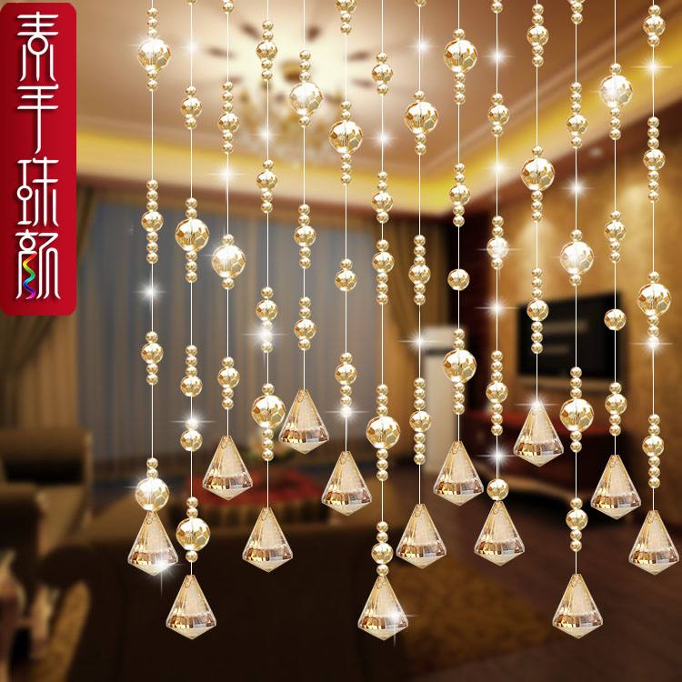bead curtains Crystal partition curtain finished product Crystal curtain Fengshui door curtain Line curtain Hanging curtain Living room decor Entrance Curtain curtainin the Home Fabric , Curtains and curtain accessories , Curtain/Curtain category - from Buy2taobao.com to provide professional Taobao agent buy service