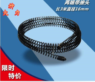 管道疏通機彈簧 疏通器彈簧 下水道疏通器彈簧 疏通機延長簧3米在類目 家庭/個人清潔工具, 衛浴用具/衛浴配件, 管道疏通器中 - 來自Buy2taobao.com提供專業的淘寶代購服務