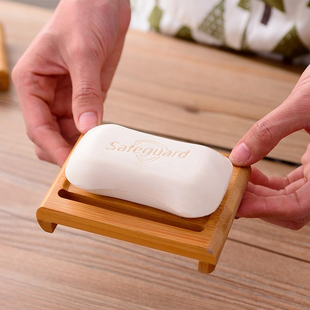 日式木质肥皂架沥水，皂架洗脸皂盒创意卫生间，天然竹木手工香皂托