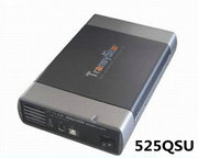 创齐525QSU USB2.0台式机SATA串口内置改外置台式机光驱盒