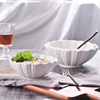 陶瓷碗创意家用米饭碗大汤碗拉面碗西餐碗泡面水果沙拉碗酒店餐具