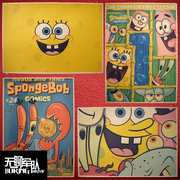 SpongeBob海绵宝宝 动漫动画牛皮纸海报装饰画酒吧照片相框墙纸