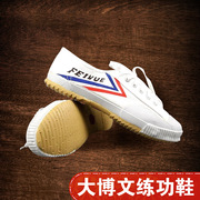 上海飞跃大博文牌专业太极鞋 练功鞋 武术运动鞋黑色白色