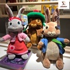 正版彼得兔毛绒玩具比得兔，本杰明短尾莉莉兔子公仔儿童礼物