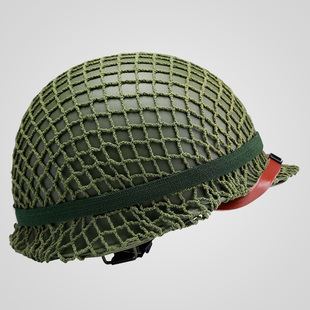 美式二战M1钢盔军迷防暴双层头盔骑行哈雷钢锯岭空降版 战术头盔