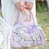 手工公主软妹洛丽塔包lolita包浅紫色包蕾丝(包蕾丝，)包包超大包包手提包女