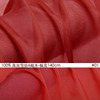 100%真丝雪纺6姆米宽门幅140cm桑蚕丝绸薄纱围巾，沙滩裙料中国红01