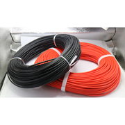 硅树脂玻璃纤维套管自熄管护线管高温管耐高温红色玻纤管
