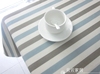 风餐桌长方形茶几 格布条纹  棉麻小清新 地中海桌布布艺台布