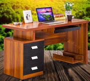 办公桌子办公室桌椅组合1.2米单人电脑桌，简约现代1.4米电脑台式桌