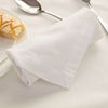 欧式抽丝亚麻餐巾棉口布西餐厅餐垫布艺擦杯子布样板房定制logo