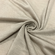 日本进口纯色针织精纺羊毛面料弹力，轻薄款米色打底衫开衫时装布料
