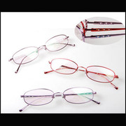 理查德超轻全框纯钛眼镜框架，近视眼镜架女款眼睛4436