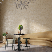 美式复古做旧素色纯色，墙纸奶咖色客厅卧室，背景墙无纺布壁纸非自粘