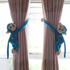 香蕉猴窗帘扣窗帘绑带卡通客厅卧室窗帘夹一对装