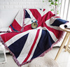 英国米字旗美式沙发毯子沙发巾盖毯单人双人装饰毯挂毯加厚垫子