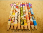 超大铅笔王状元(王状元)笔儿童玩具笔卡通图案，幼儿园学生礼物铅笔实木文具