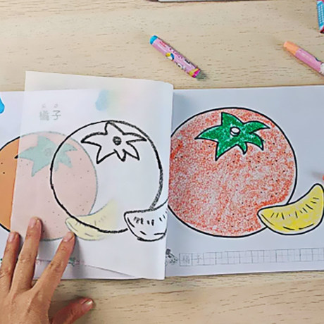 幼儿蒙纸学绘画