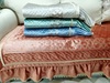 赛丽尔sd128凡尔赛中式皮沙发布艺防滑坐垫沙发巾，沙发罩沙发垫