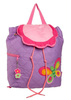 美国单stephenjoseph儿童，休闲棉布背包书包幼儿园双肩背包