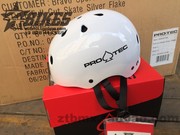PROT-TEC头盔 极限运动 BMX 滑板 CLASSIC SKATE HELMET 亮白色