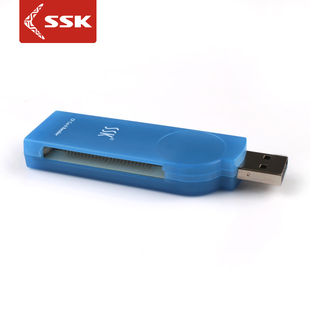 ssk飚王琥珀scrs028cf专用读卡器usb2.0高速直读cf卡读卡器