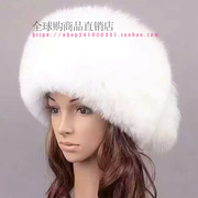 俄罗斯进口大狐狸毛帽子滑雪帽风雪帽蒙古帽冬季女士护耳帽