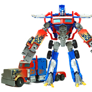 变形玩具机器人金刚5 精简版手动拼装擎天汽车模型男孩手办正版