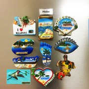 马尔代夫原单海景海岛磁贴旅游纪念品冰箱贴 伴手礼一套56.8