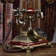 欧式复古电话机老式仿古电话，家用办公时尚创意，固话客厅有线座机