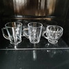 加厚玻璃透明杯家用水杯茶杯，小咖啡杯把杯创意，泡茶杯奶茶杯啤酒杯