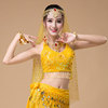 印度舞配饰肚皮舞表演服头纱，头饰新疆舞，演出套装异域风情纱巾遮脸