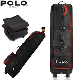 POLOGOLF高尔夫航空包  加厚球包外套   带滑轮旅行托运包
